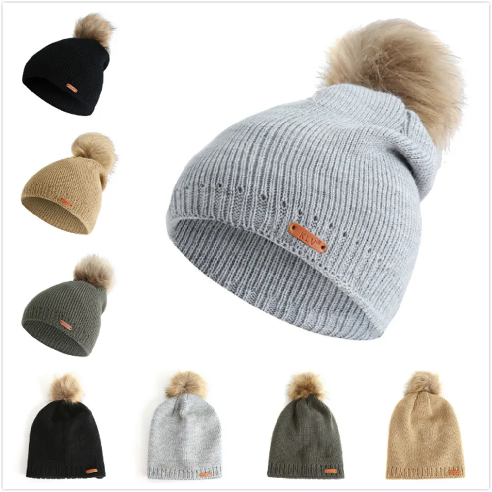 1 шт. унисекс для мужчин и женщин мешковатые теплые вязанные крючком зимние шапки