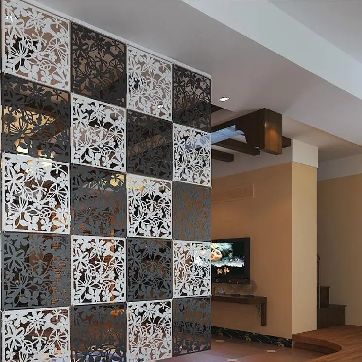 Пластик висит Экран Стены Перегородки перегородкой панели для гостиной