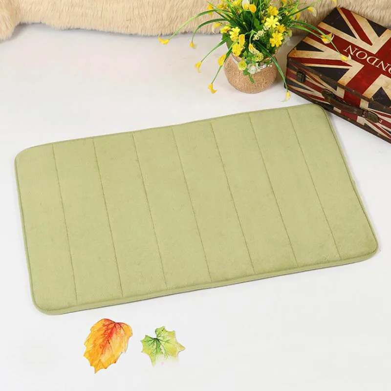 Противоскользящие впитывающие коврики из пены с эффектом памяти для ванной