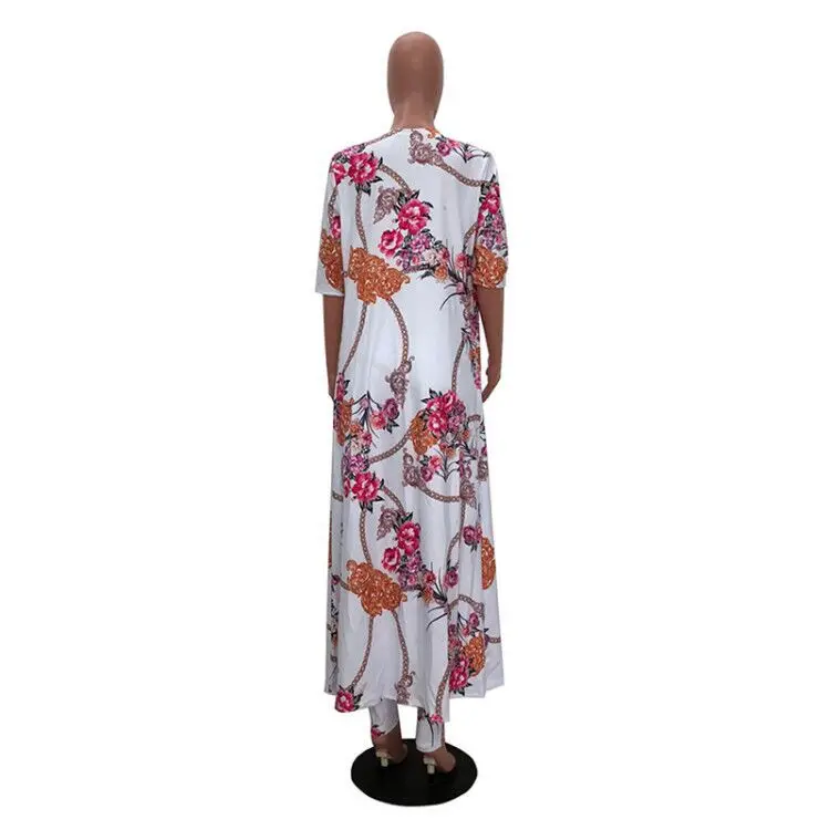 Комплект из 2 предметов Осенний женский кардиган длинный Тренч и облегающие