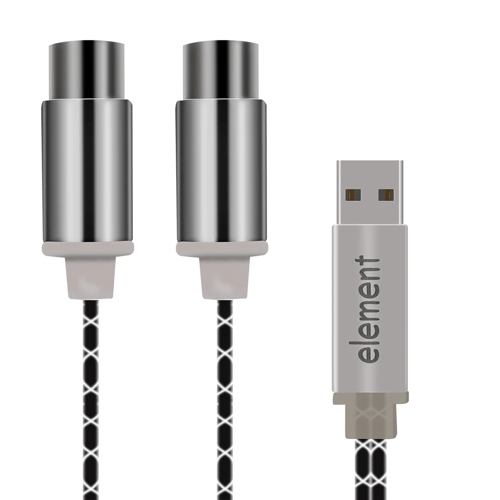 Кабель для подключения MIDI к USB-клавиатуре музыкальной студии ПК ноутбука MAC |