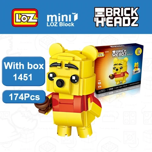 LOZ 1451 with box LOZ клоун мдональд Рональд Humburger Мини Строительные блоки 249 шт кирпичная голова фигурка игрушка подарок для детей в возрасте 6+ официальный авторизованный - Цвет: LOZ 1451 with box