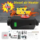 8000 Вт, 12 В, , 8 кВт, автомобильный обогреватель, 10 л, топливный бак с ЖК-дисплеем, пульт дистанционного управления, вентиляционный термостат, фургон