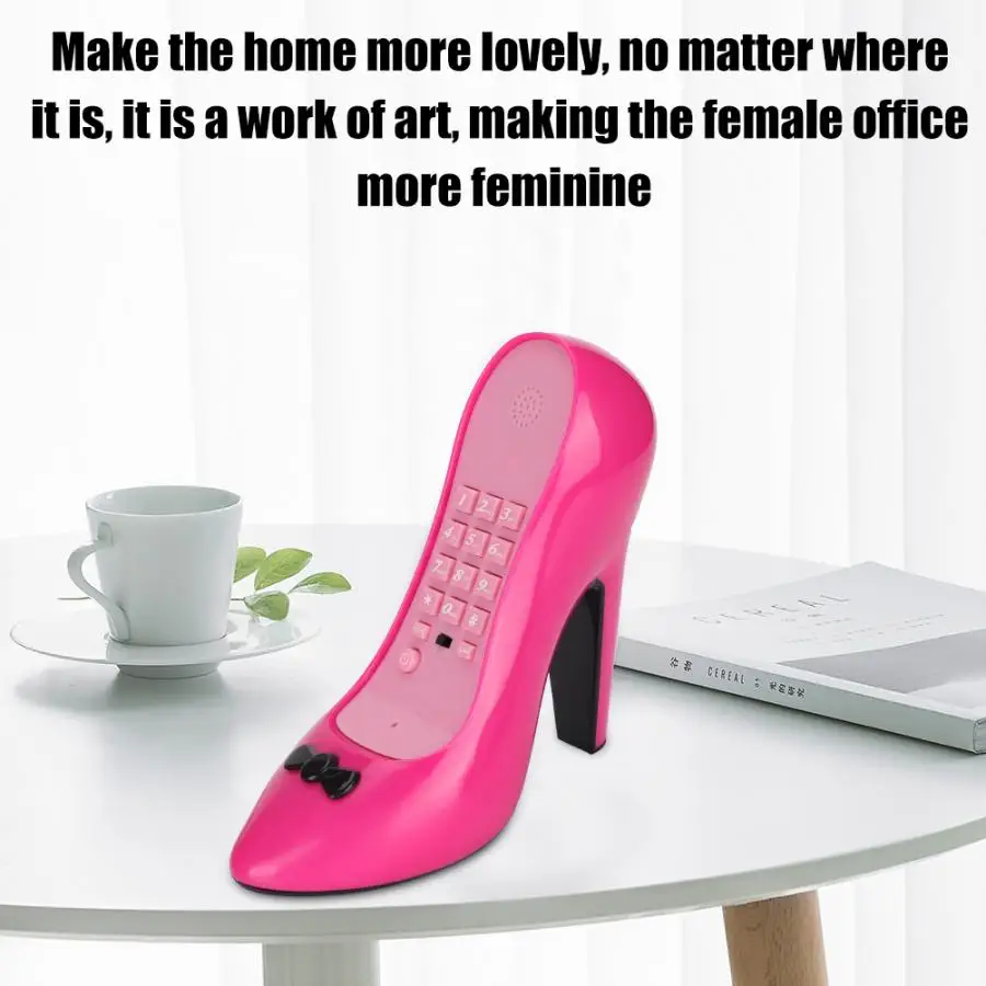 WX 3122 на высоких каблуках обувь Форма телефон домашний офисный стол телефонной