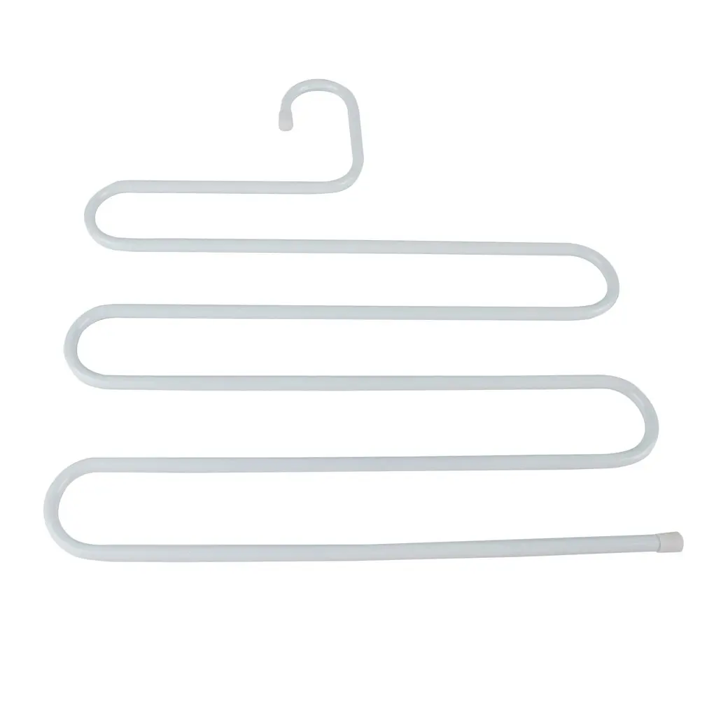 Многофункциональная металлическая Волшебная вешалка для брюк джинсов шарф