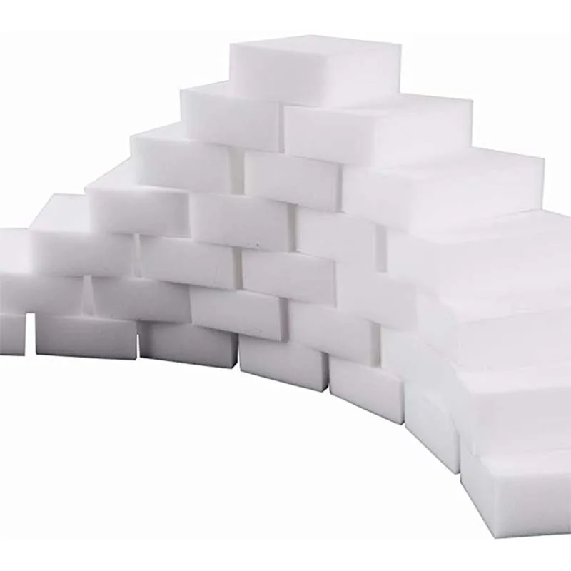 100 шт./лот белый волшебная губка Ластик Cleaner мульти функциональный уборщик