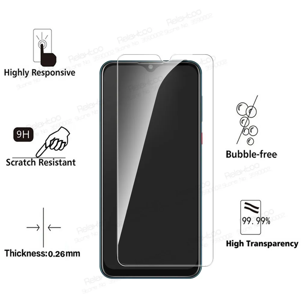 2pcs original tempered glass for zte blade a7 a5 2020 screen protector for zte blade a 5 7 a52020 a72020 cover protective film free global shipping