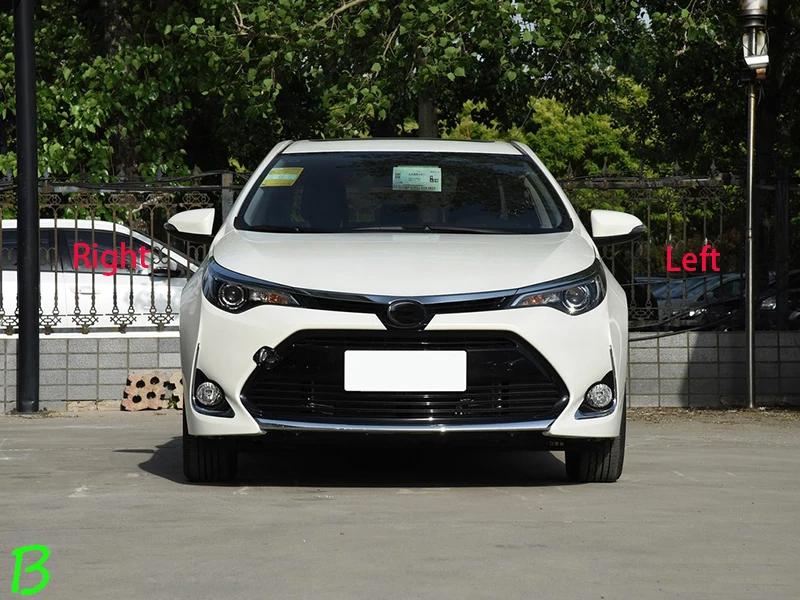 HengFei автомобильные аксессуары для toyota altis Corolla levin Vios~ углеродного волокна зеркала заднего вида зеркало заднего вида корпус