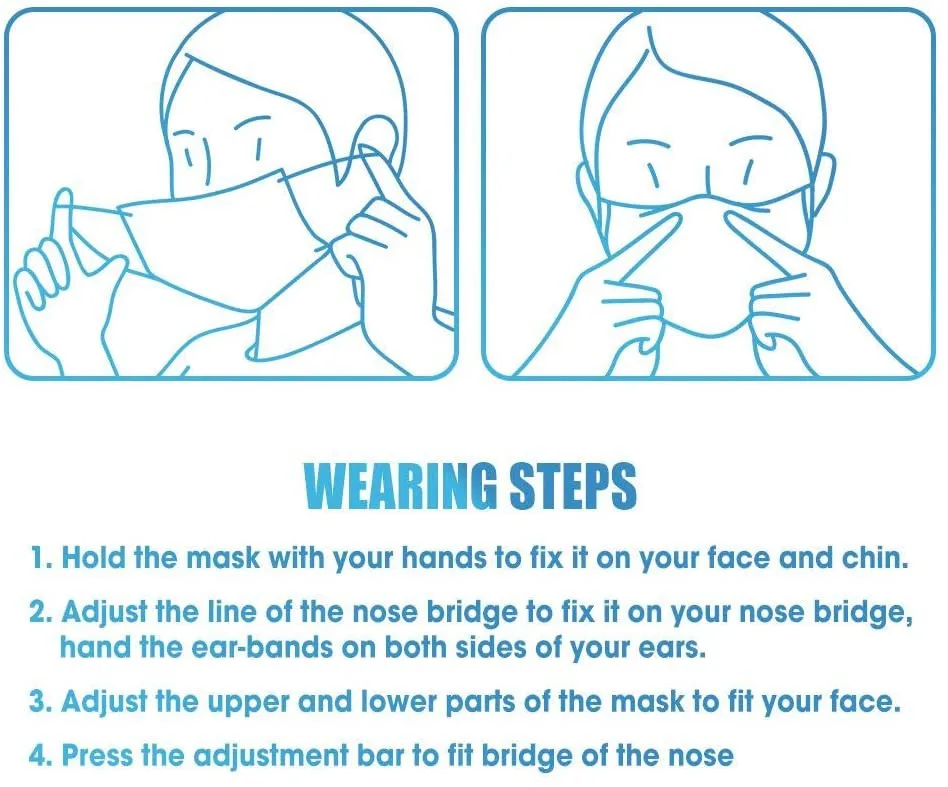 

50pcs Disposable Face Mask Non-woven 3 Layers Anti Dust Smog Filter Breathable Gauze Mask Red Adult Face Mouth Masks mascarillas