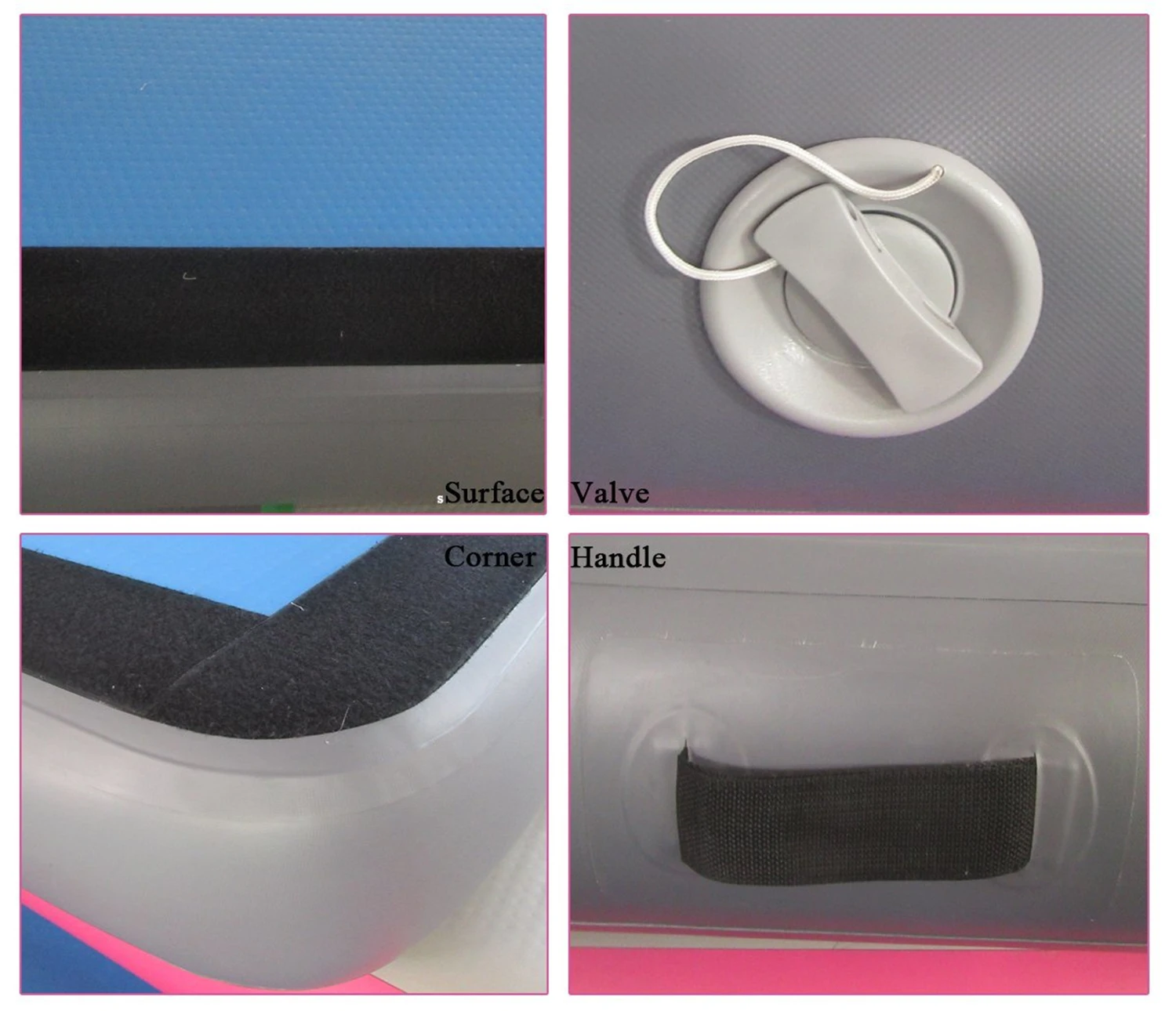 Бесплатная доставка надувной воздушный матрас 6 м мятно-зеленого цвета Воздушная