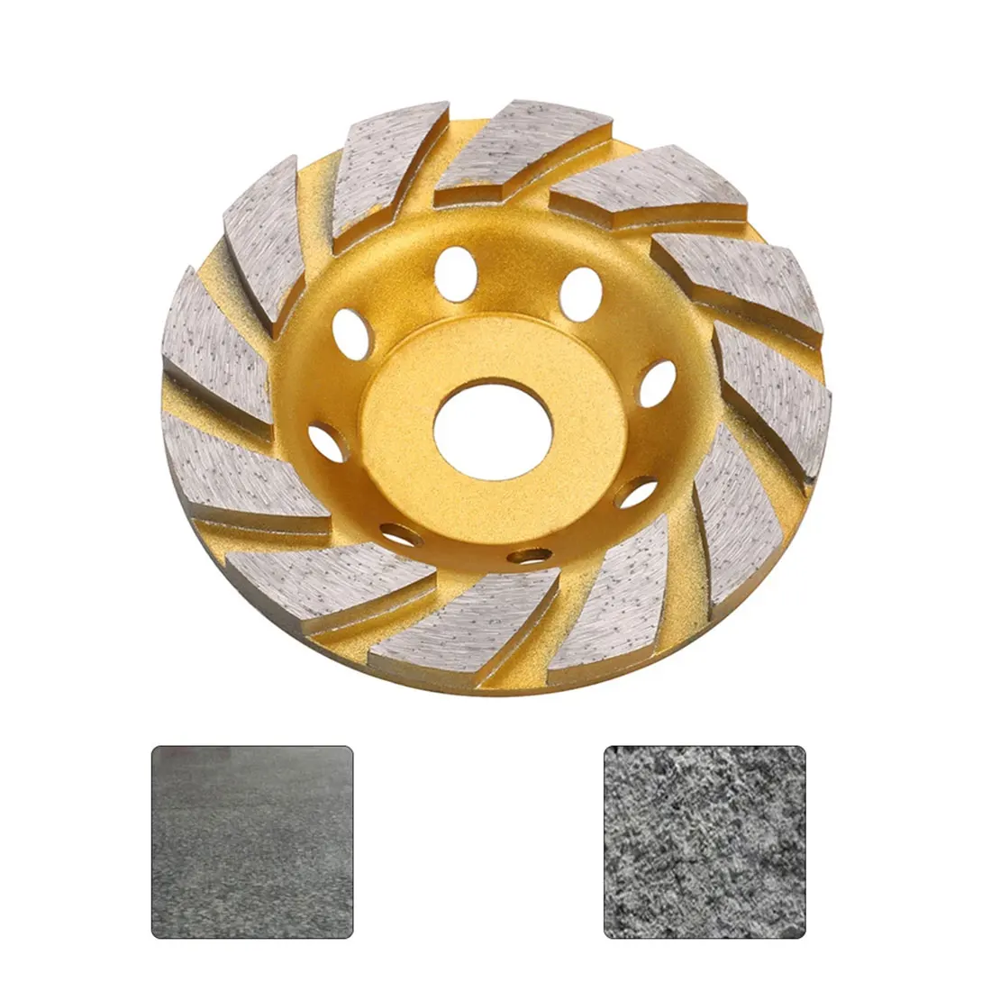 

Diamond Segment Grinding Wheel Disc Grinder Concrete Granite Stone Cutting 100mm