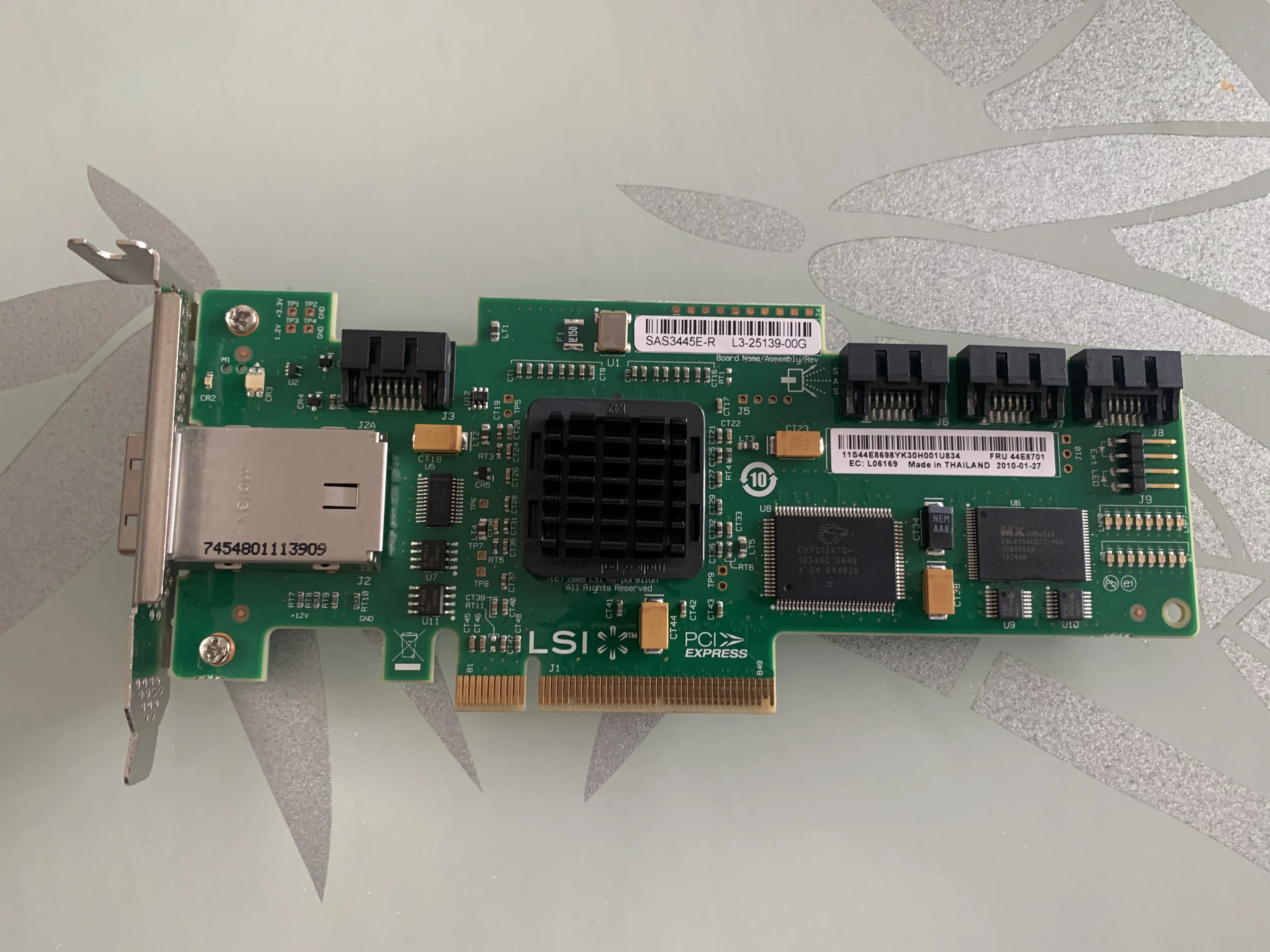 LSI Logic SAS3445E-R 3 ГБ/сек. SAS PCI-E контроллер raid card 3445E | Компьютеры и офис