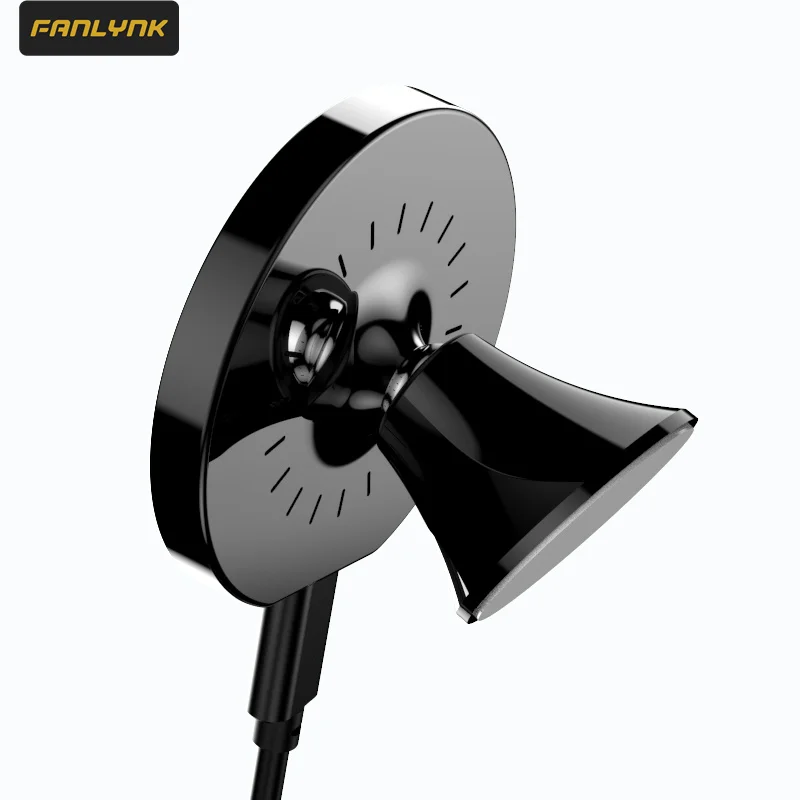 Магнитное зарядное устройство Fanlynk типа C/USB для беспроводного зарядного