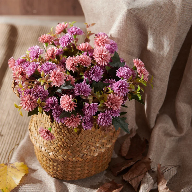 Искусственный цветок искусственный пластиковый бонсай для офисного стола дома и