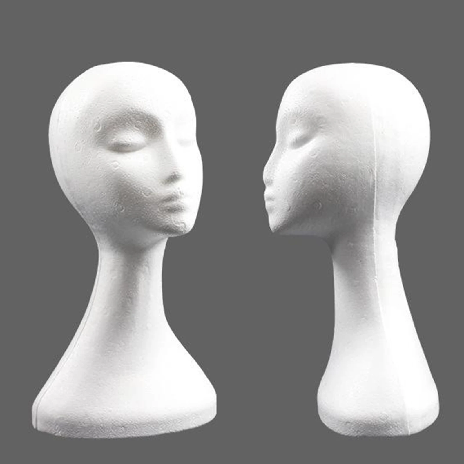 Женский манекен из пенопласта с головкой парика 19 5 дюйма стильные женские парики