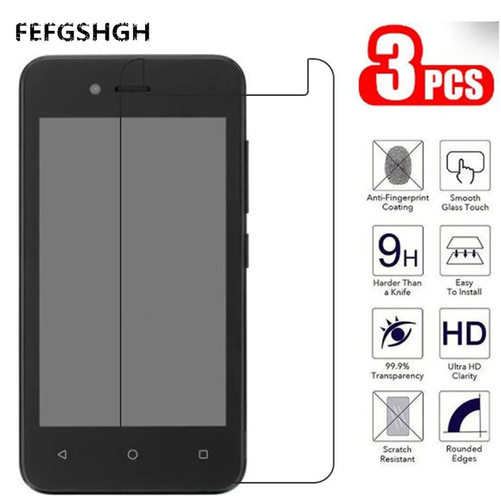 9H 2.5D Tempered Glass For DEXP A240 Screen Protector On The Protective Film | Мобильные телефоны и аксессуары