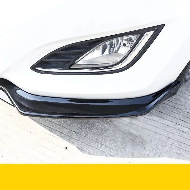 

Decor Embellecedor Coche Accessori Sticker Spoiler Auto Car Decoration Front Bumper Lip Styling Moulding FOR Hyundai Elantra