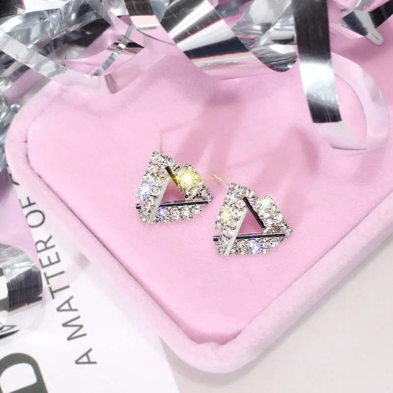 FYUAN классические серьги с искусственным кристаллом для женщин ювелирные изделия