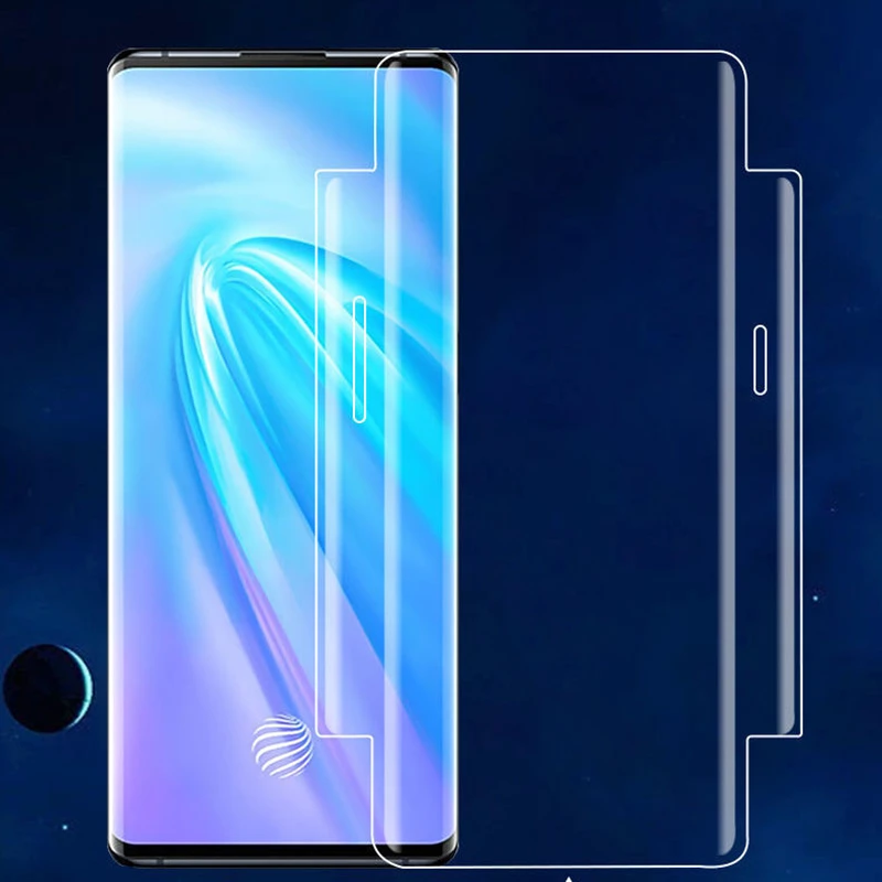 Гидрогелевая пленка полное покрытие на 360 ° для VIVO X60 Pro/X50Pro Plus/NEX3S защита экрана