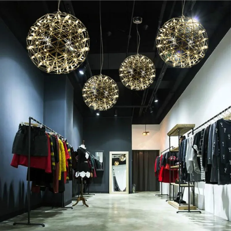 Креативные светодиодные люстры в скандинавском стиле современные светильники