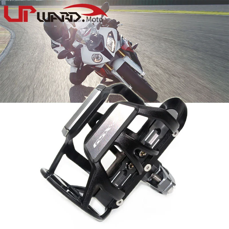 Fiyat Suzuki Için GSX-R GSXR 600 750 K6 K7 K8 K9 Kaliteli Motosiklet CNC Içecek Su şişesi Içecek Bardak Tutucu Dağı