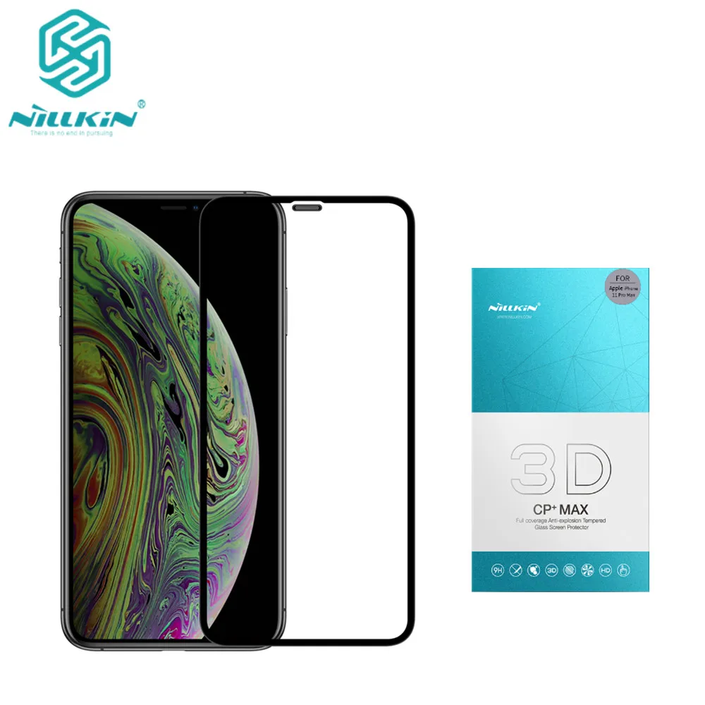 NILLKIN Amazing 3D CP + MAX полное покрытие нанометр Анти взрыв 9H Закаленное стекло