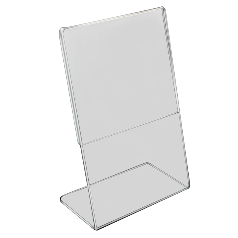 

Acrylic Transparent Business Card Holder A6 Desk Holder Storage Card 1.5mm Business Card Paper Display Holder 1Pcs