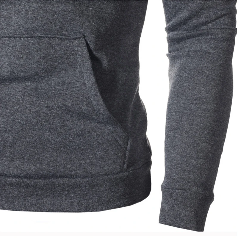 

Men Hoodies Sweatshirts Fashion Zipper Long Sleeve Hooded Hoodie Male Casual Hoody Outwear Hip Hop Streetwear Solid Pullover Red
