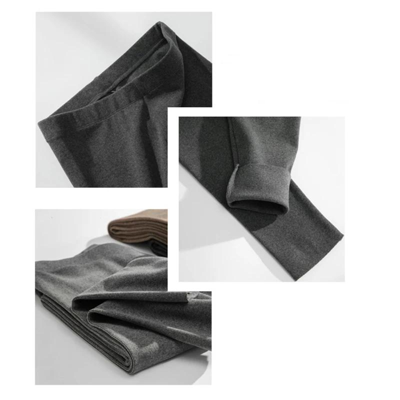 Женские леггинсы премиум класса с подкладкой из чесаного хлопка мягкие теплые