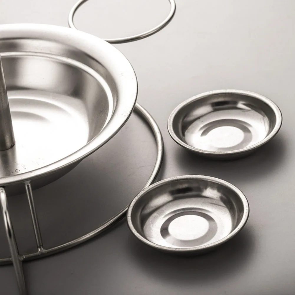 Подставка из нержавеющей стали держатель для кухонной утвари барбекю на