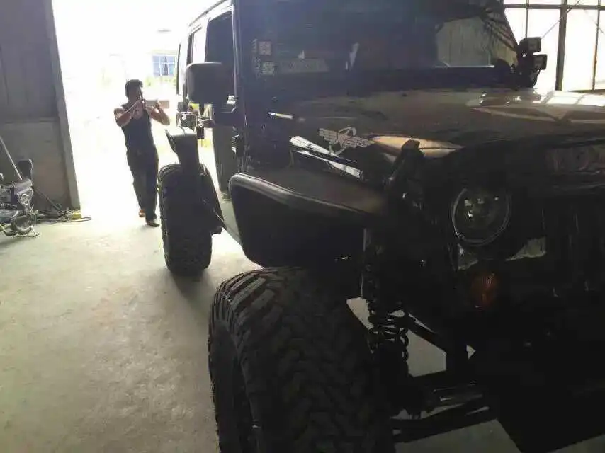 J067 отрава паук Брызговики передние + задние для Jeep for Wrangler JK 2007 2017 LANTSUN|Грязезащита|