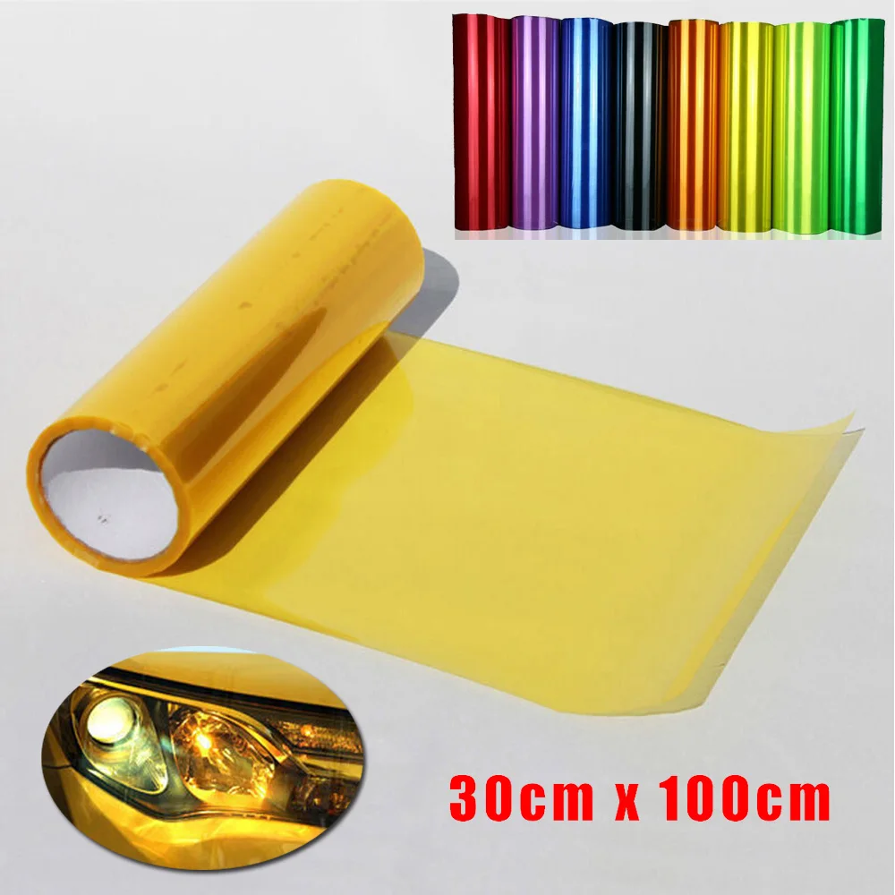 

Vinyl Light Film 1pcs 30 * 100CM Car Decoration Part Replacement Replaces