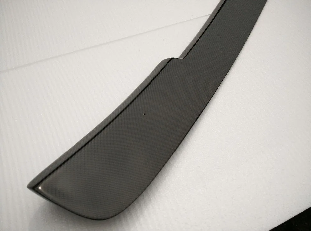 Углеродное волокно задняя крыша спойлер крыло для Panamera 2008 2013 автомобильный