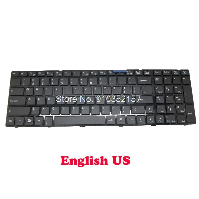 Клавиатура для ноутбука MSI FR720 FX603 FX610MX V111922AK1 SW S1N-3ECH221-SA0 SP S1N-3EES231-SA0 ру S1N-3ERU211-SA0 V111922DK1 TI