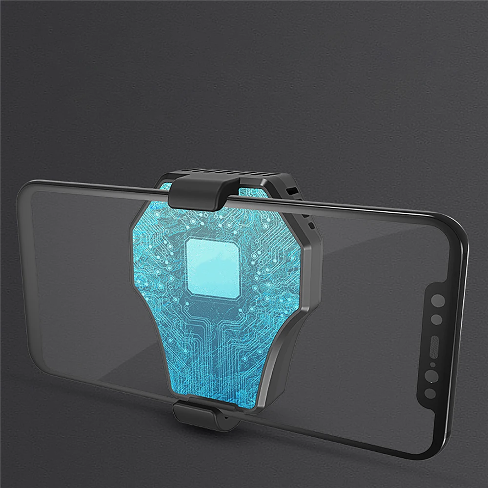 for pubg gaming mobile phone cooling fan gamepad mute radiator controller cooler holder for phone gaming parts free global shipping