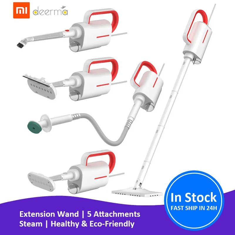Xiaomi Deerma DEM- ZQ610 Handheld Steam Cleaner Steam Mop Cleaner Multifunctional Sterilization Anti-Dry Detachable Water Tank