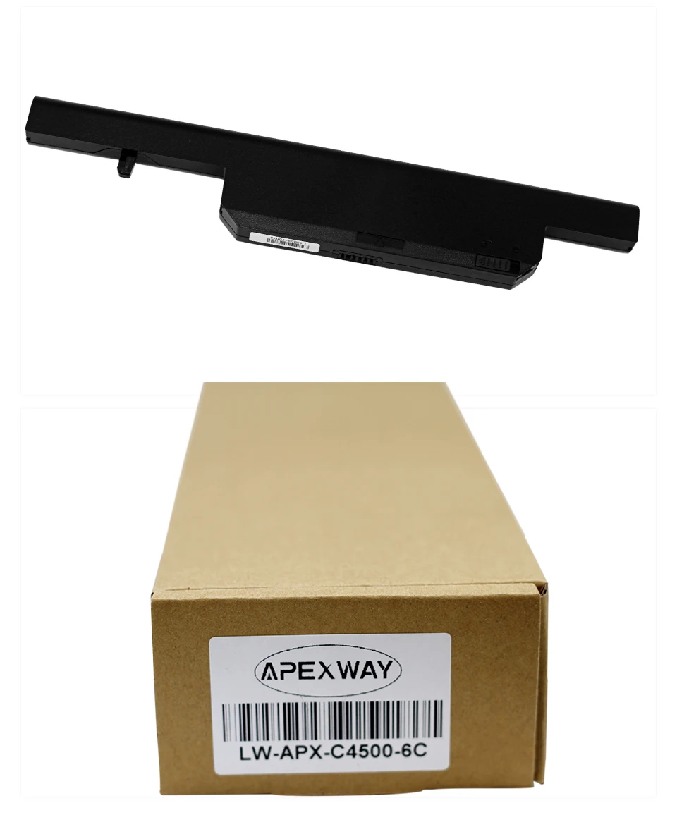 ApexWay 11,1 V аккумулятор ноутбука C4500BAT-6 c4500bat 6 для CLEVO C4100 C4500 C4500Q B4100M B4105 B5130M W150 W170HN A6-87-C480S-4P4