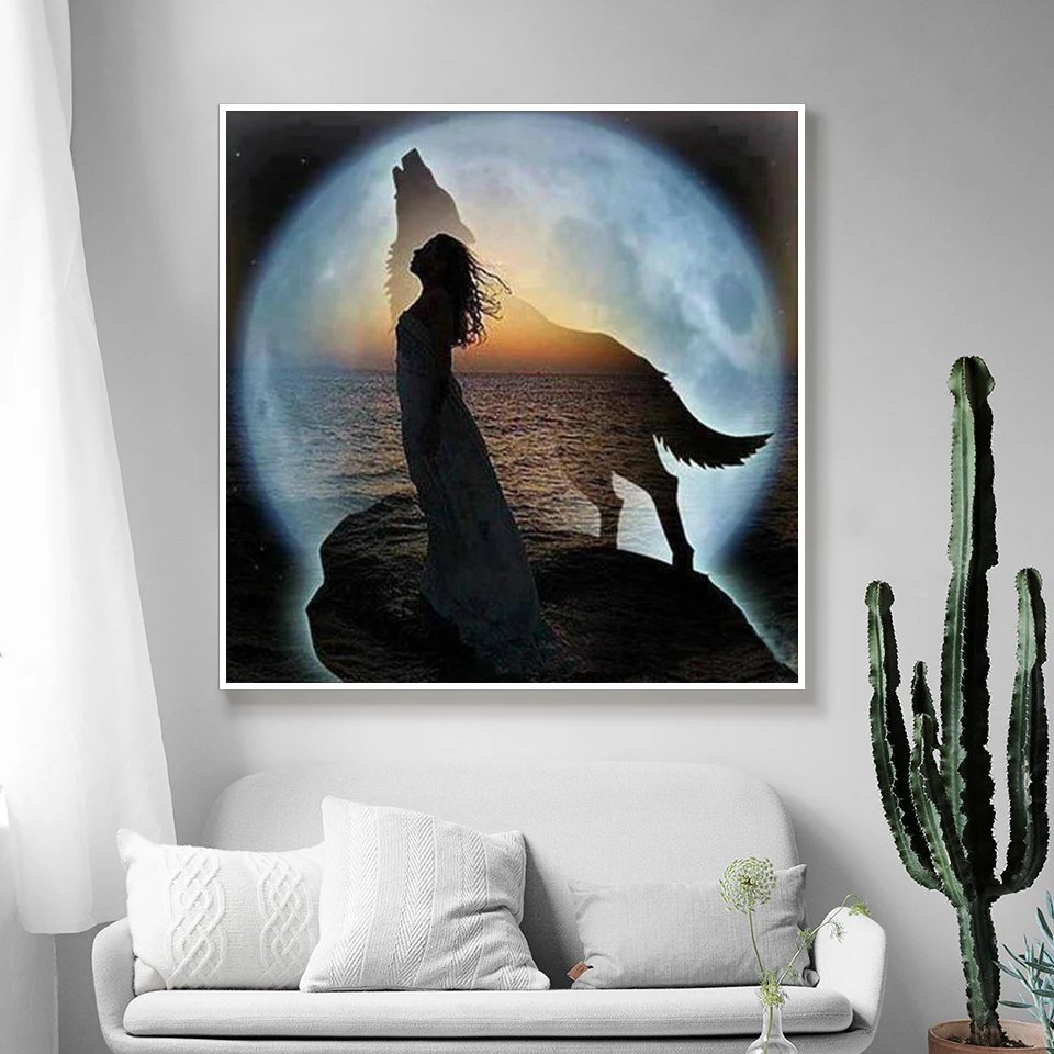 Алмазная 5D картина сделай сам полноформатная круглая вышивка крестиком с