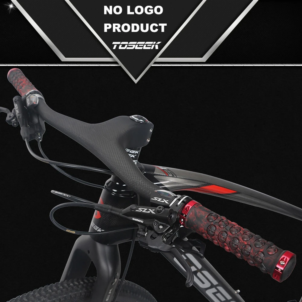 Manillar Carbono MTB велосипедный подъемный однообразный Интегрированный руль со