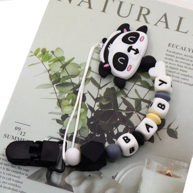 Детские силиконовые жевательные игрушки для медсестер коала ожерелье