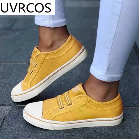 

New 2022 Women Vulcanized Sneakers Breathable Flat Casual Classic Shoes Woman Spring Autumn Canvas Zapatos Mujer