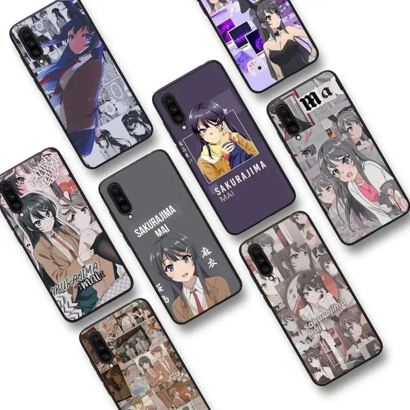 

Anime Mai Sakurajima Phone Case For Xiaomi mi9 mi8 F1 9SE 10lite note10lite Mi8lite xiaomi mi5x