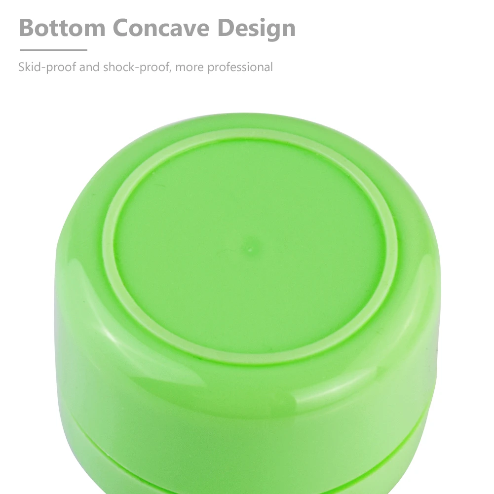 

10Pcs 20g 50g 100g 5 Colors Face Cream Lotion Cosmetic Jar Travel Container Refillable Bottles Plastic Empty Makeup Jar Pot