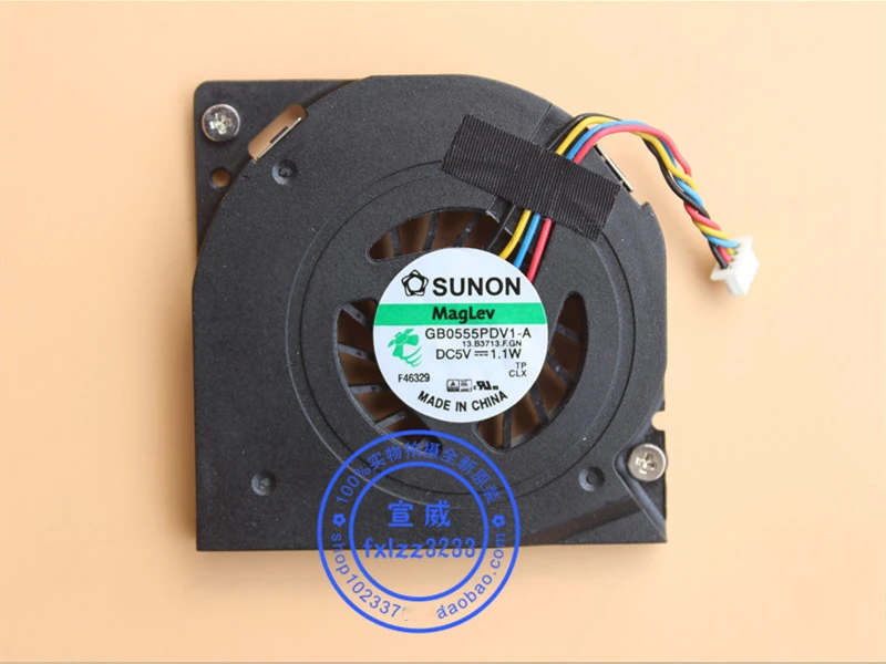 Процессор кулер вентилятор для Intel NUC DC3217IYE BSB05505HP CT02 DT23 SM X03 ASUS Chromebox CN60 GB0555PDV1
