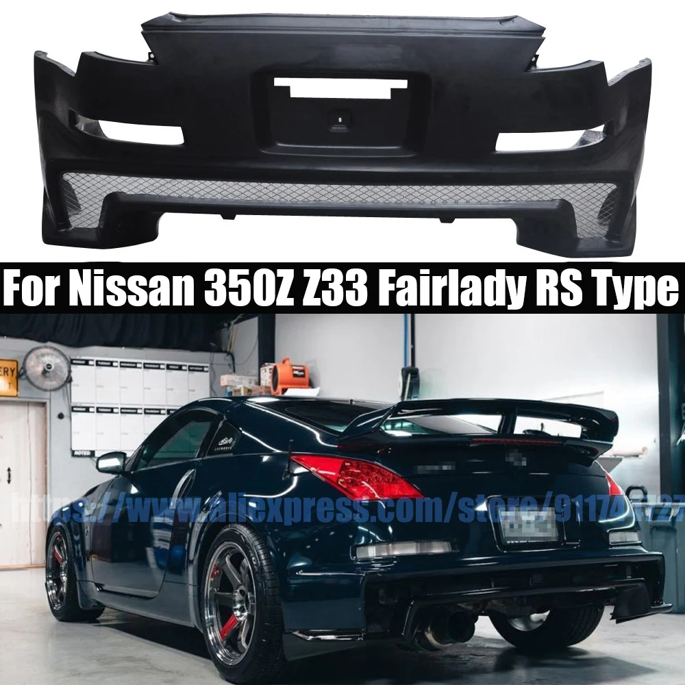 

For Nissan 350Z Z33 Fairlady 2003-2005 FRP Rear Bumper Body Kit Auto Tuning