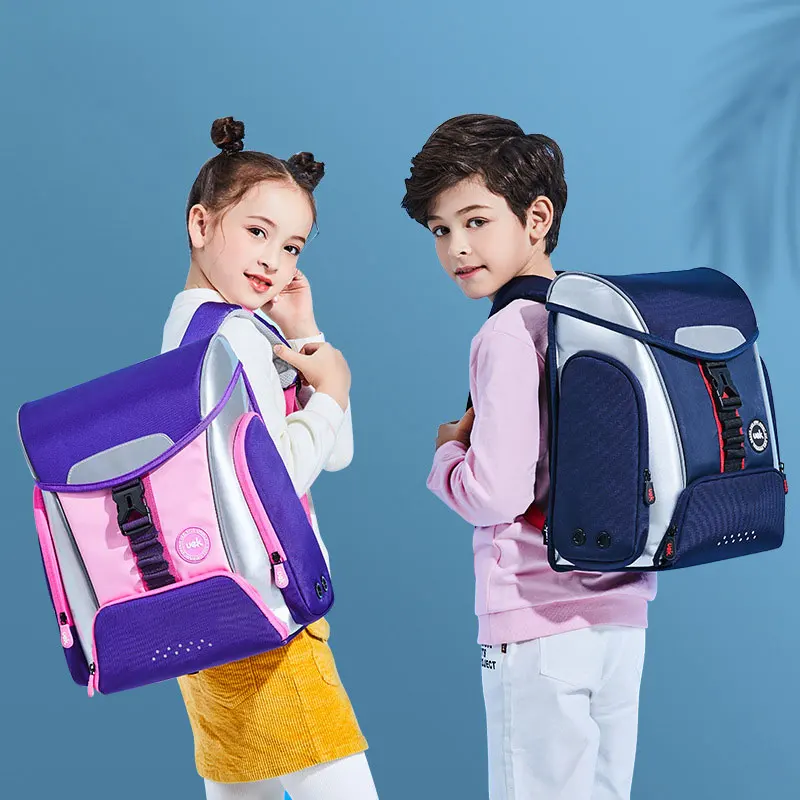 Primary School Student Backpack Large Capacity Orthopedic Satchel School Bags for Boys Girls Kids BookBags Mochila Infantil