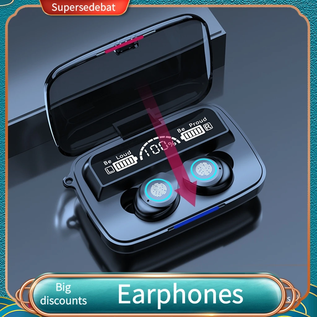 

Headset Gamer in-ear Earphones Touch Control Wireless Headphones Bluetooth ipx7 Waterproof for ipod Cuffie Bluetooth for Iphone