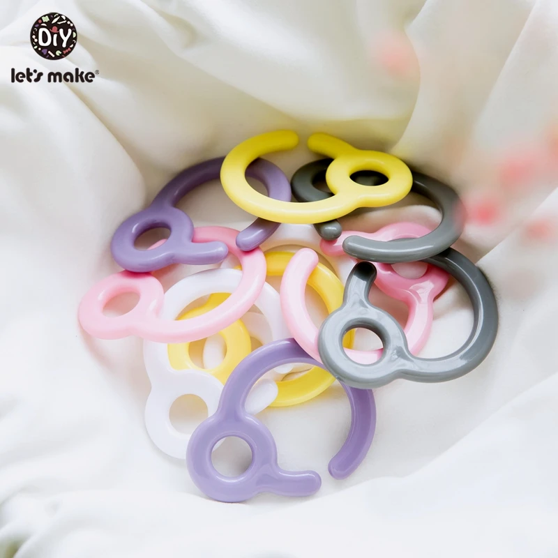 5 шт. пластиковые кольца для прорезывания зубов детской коляски|Детские