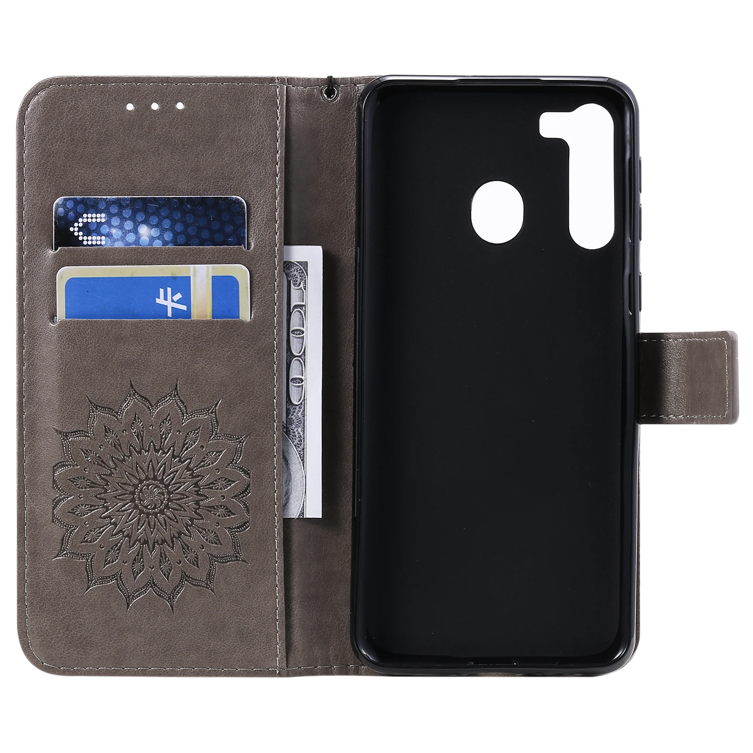 Чехол с рисунком подсолнуха для Samsung Galaxy A21 A31 A41 A51 A71 A81 A20 A40 A70 A20S A21S S20 Plus чехол