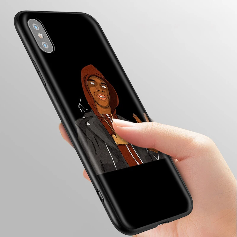 YIMAOC A Boogie wit da силиконовый мягкий чехол с капюшоном для iPhone 12 Mini 11 Pro XS Max XR X 8 7 6 6S Plus 5